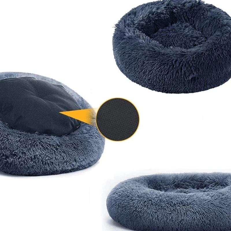 SnugNest Luxe Ronde Huisdiermand