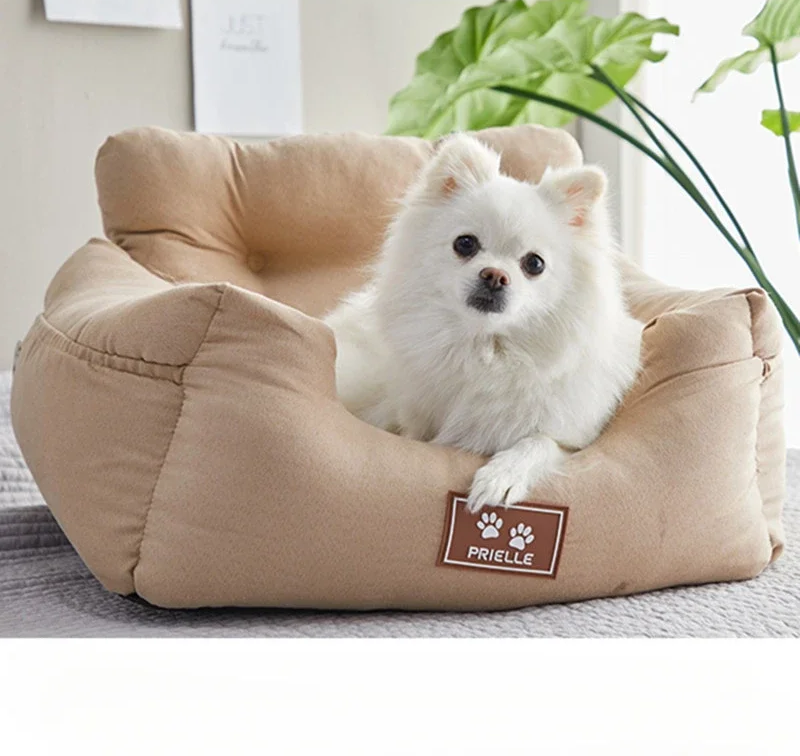 Dog Car Kennel – Afneembare en Wasbare Huisdierkennel voor Herfst & Winter