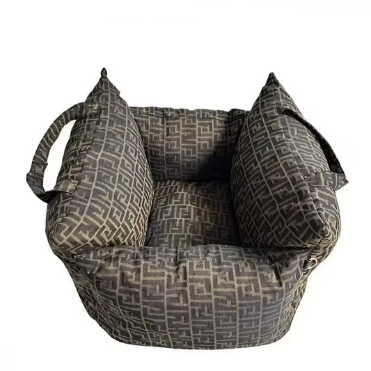 Dog Car Kennel – Afneembare en Wasbare Huisdierkennel voor Herfst & Winter