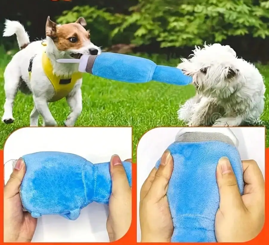 PawLatte Schattige Drankmok Hondenspeeltje