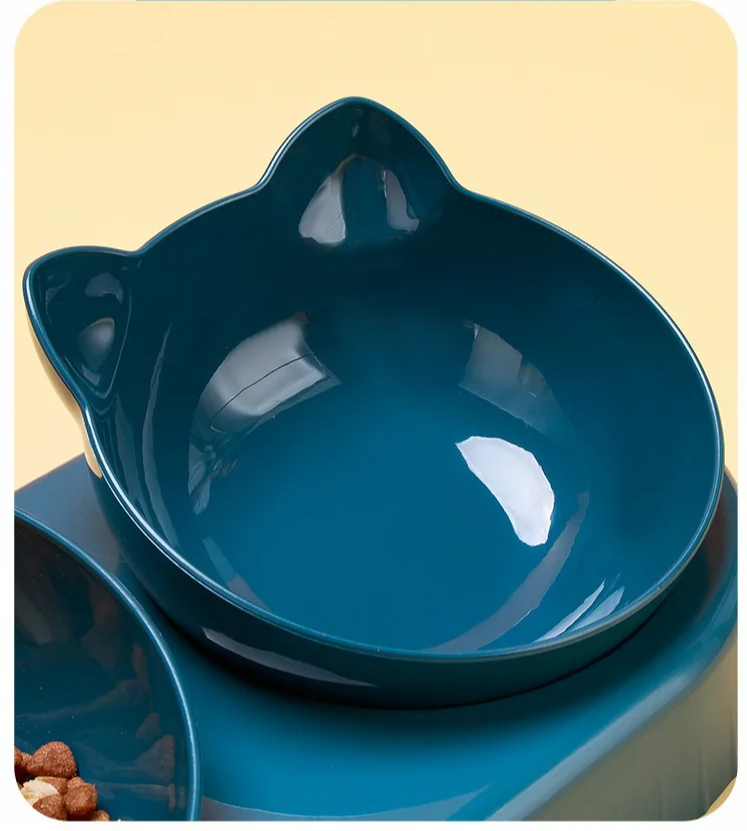 Drink & Eat 3-in-1 Kattenvoerbak Set met Waterdispenser