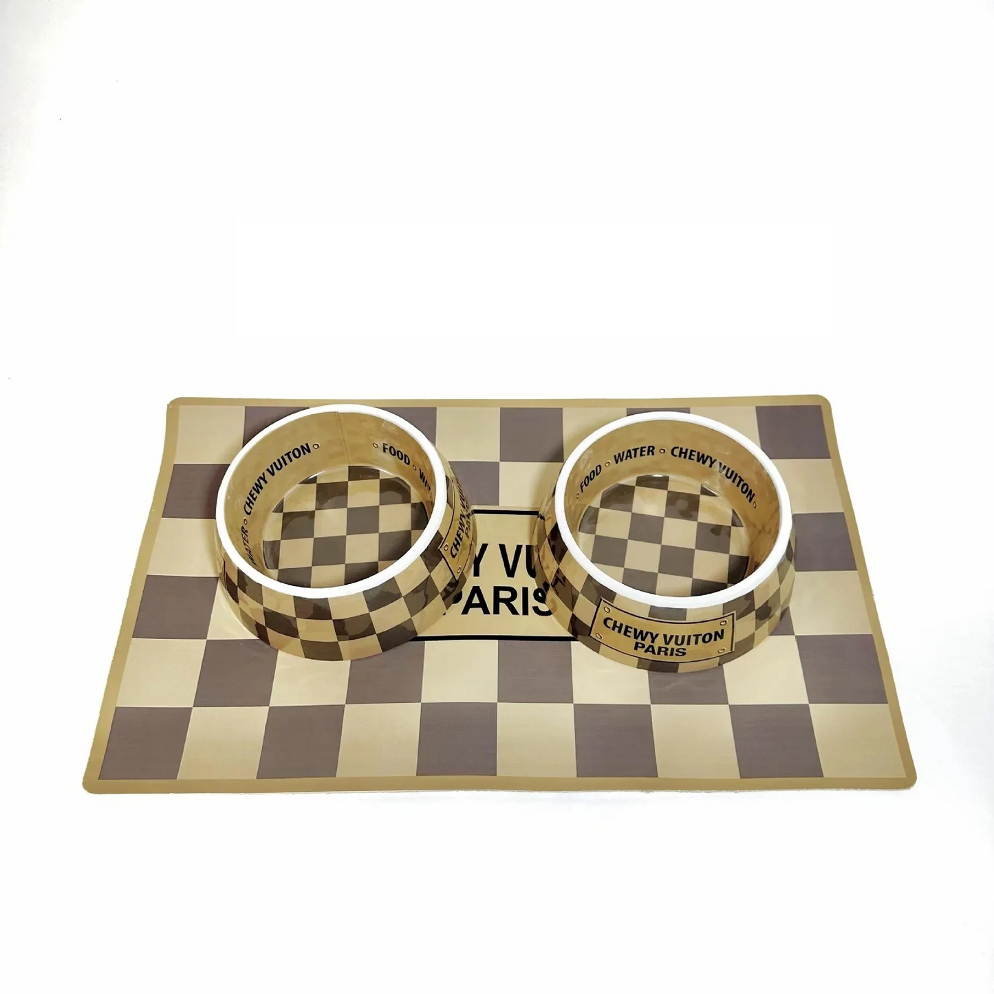 Designer Huisdier Voerbak met Placemat