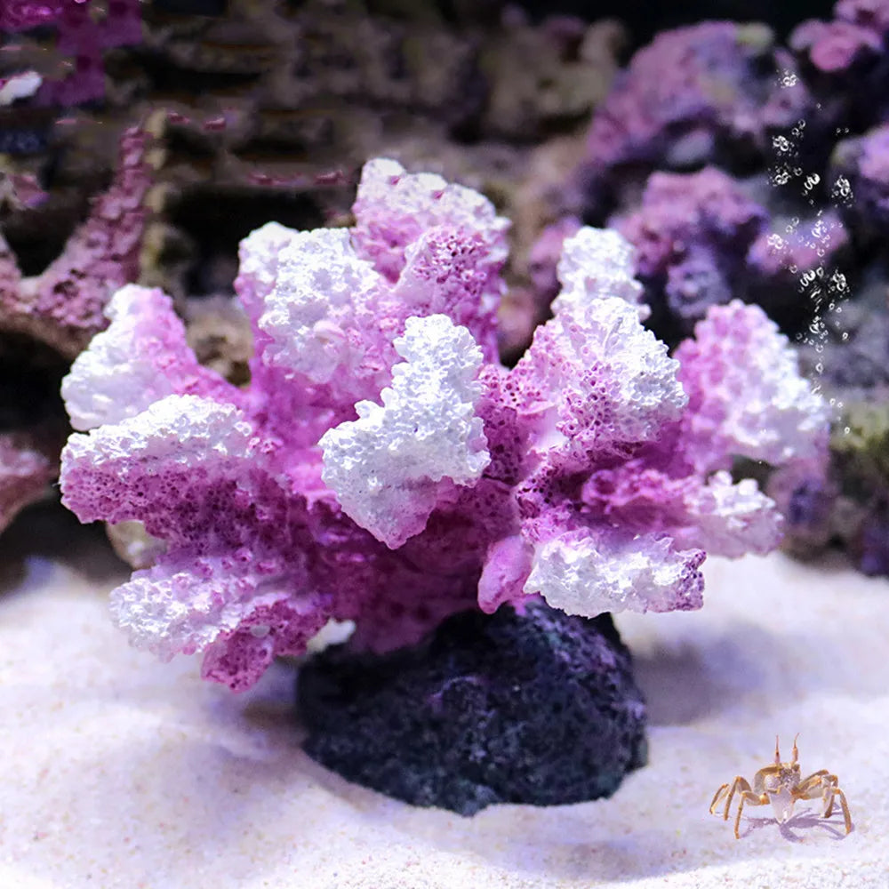 Hars koraalrif aquarium ornament