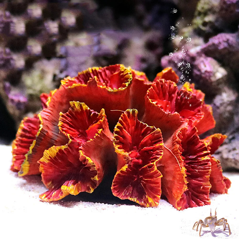 Hars koraalrif aquarium ornament
