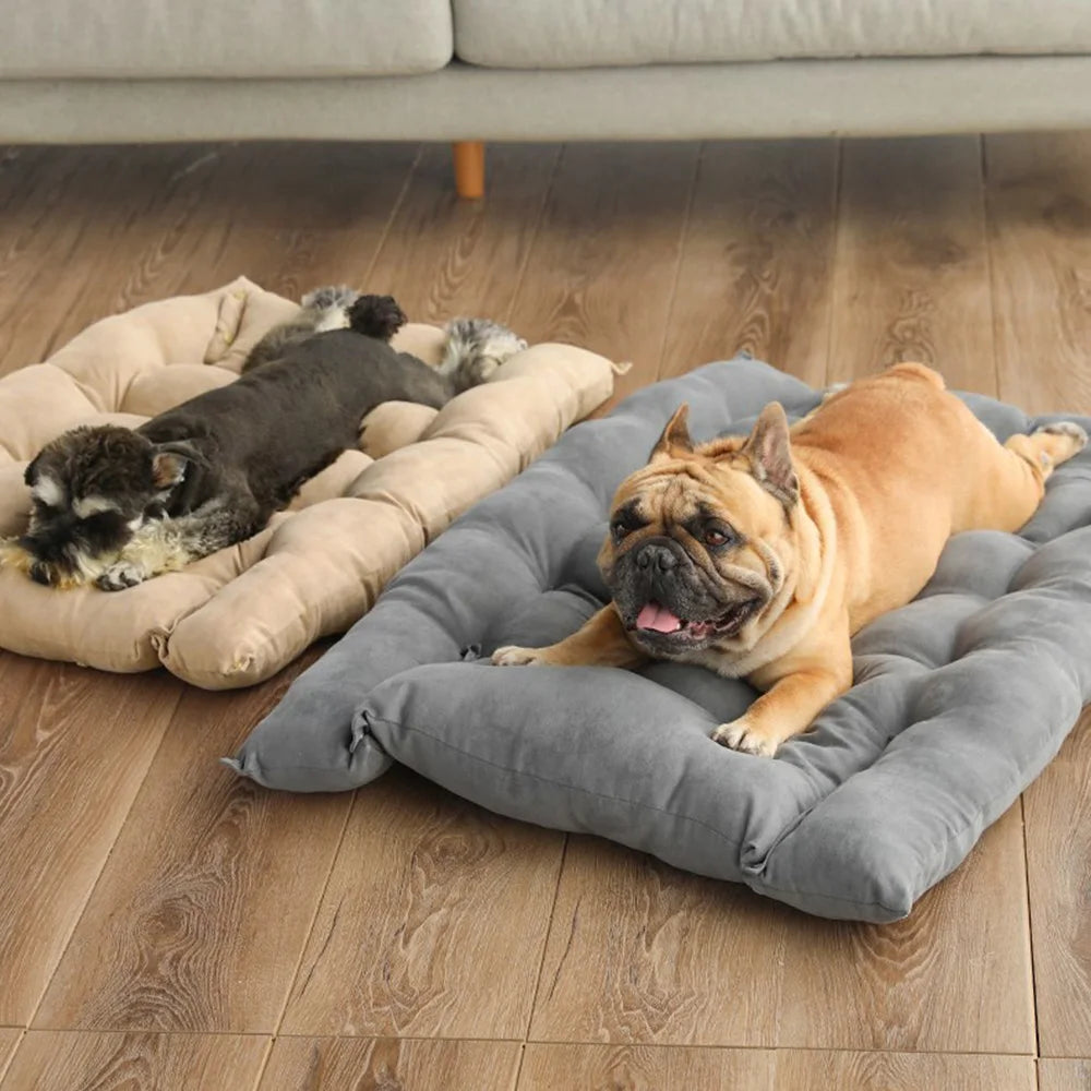 SnuggleNest 3-in-1 Honden- & Kattenbed – Multifunctioneel Warm Winterbed