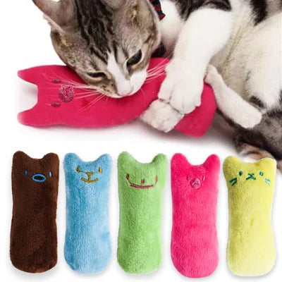 Kattenspeelgoed met Catnip – Pluche Kauwspeeltje 15 cm – Interactief