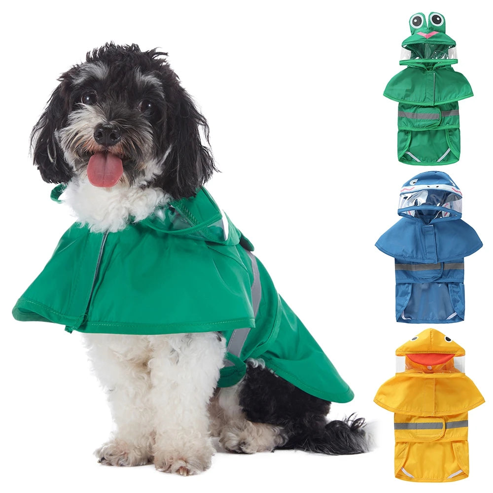 RainPaw ReflectaHood Hondenregenjas