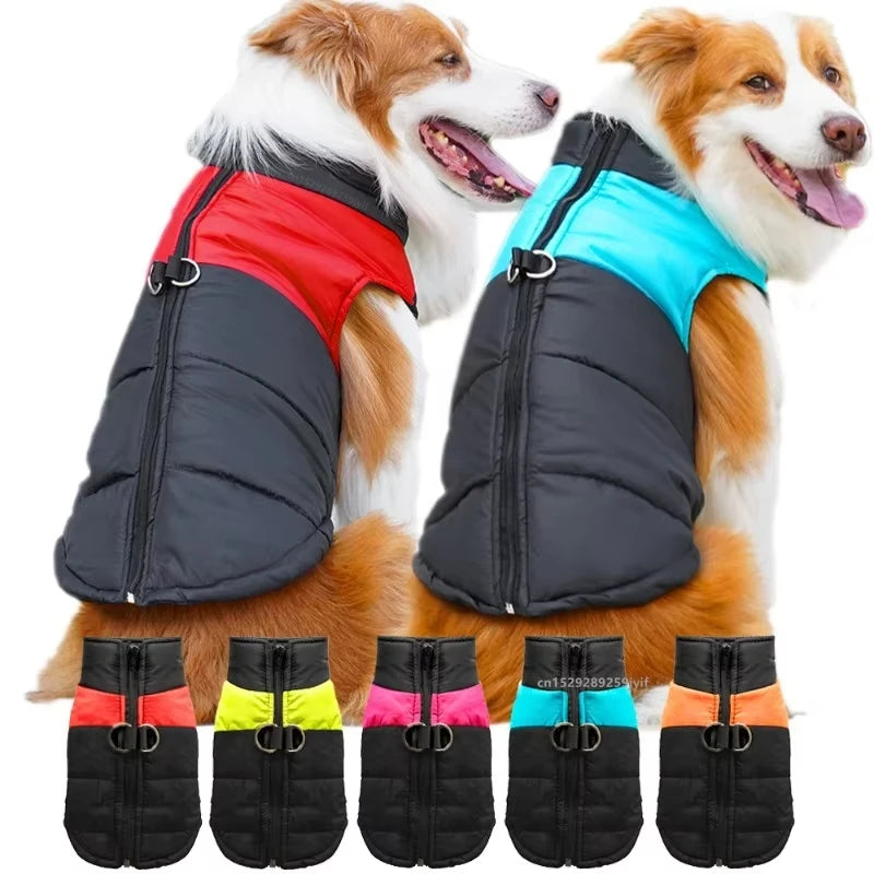 FurWarm – Waterdichte Warme Hondenjas met Rits & Padding