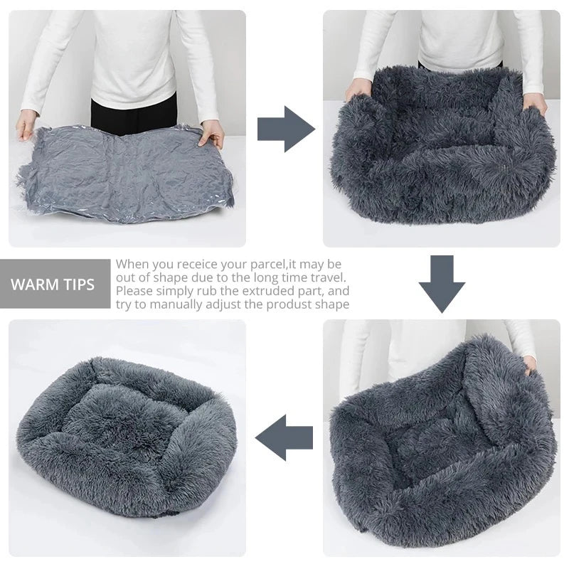 Pluche Dierenmand – Zachte Wintermand voor Hond of Kat, Wasbaar