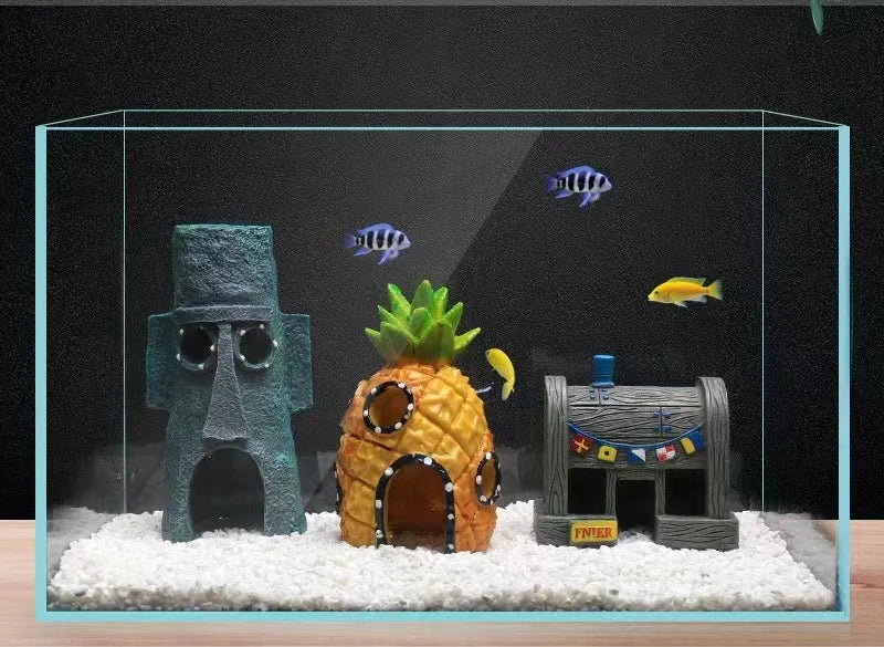 Aquarium Ananas Decoratie Ornament