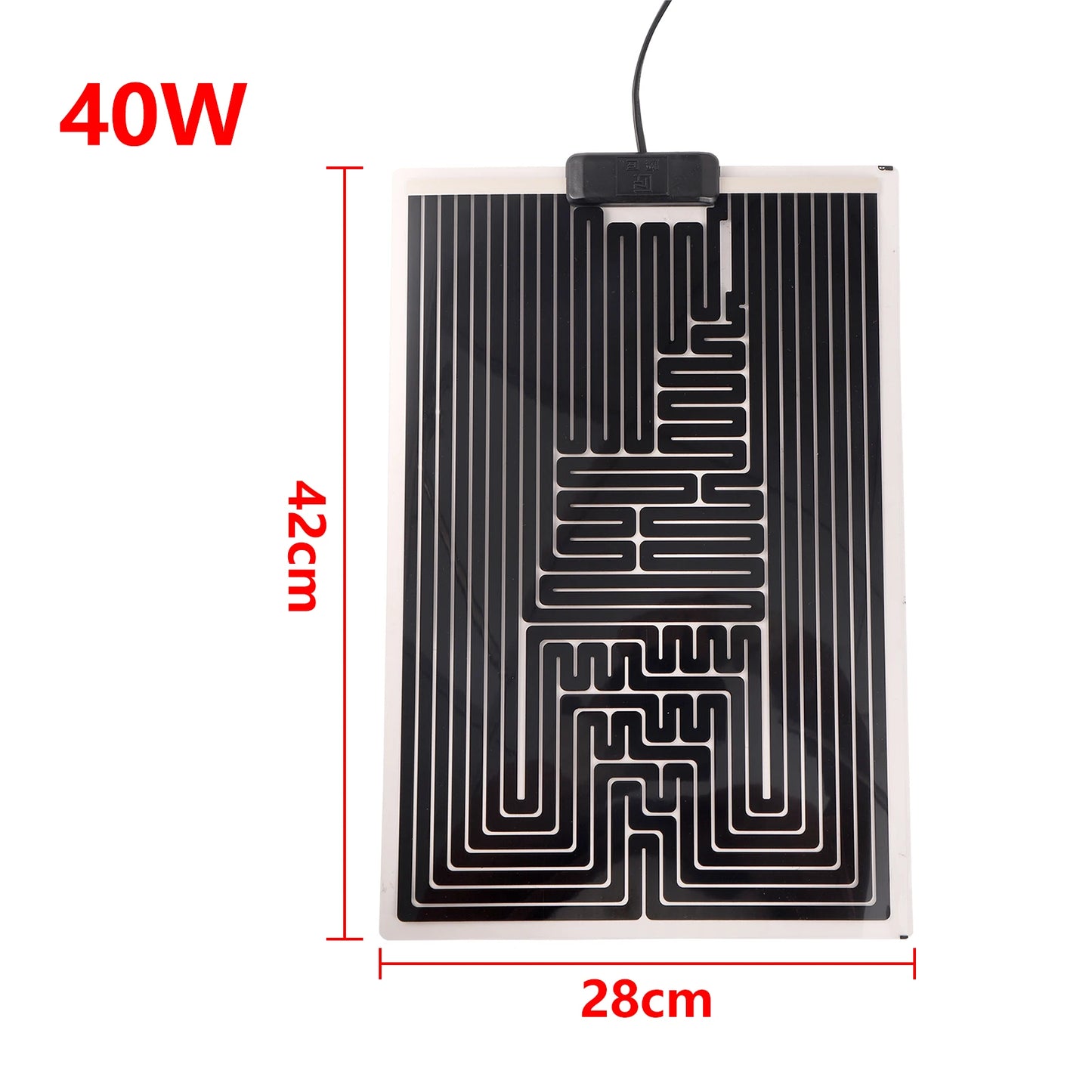 Verwarmingsmat met regelbare temperatuur