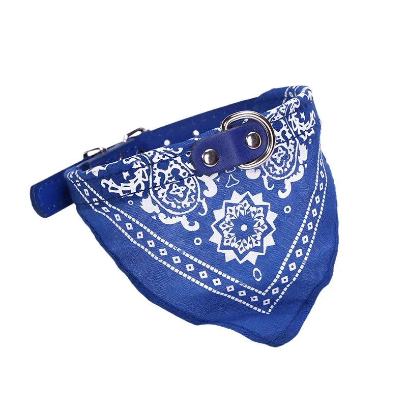 STYLPET PU Halsband met Sjaaltje