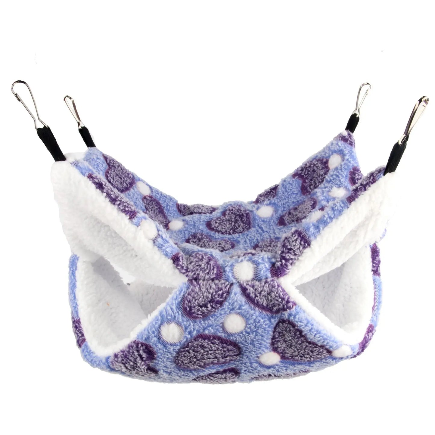 SnuggleNest Dubbele Pluche Knaagdier Hangmat