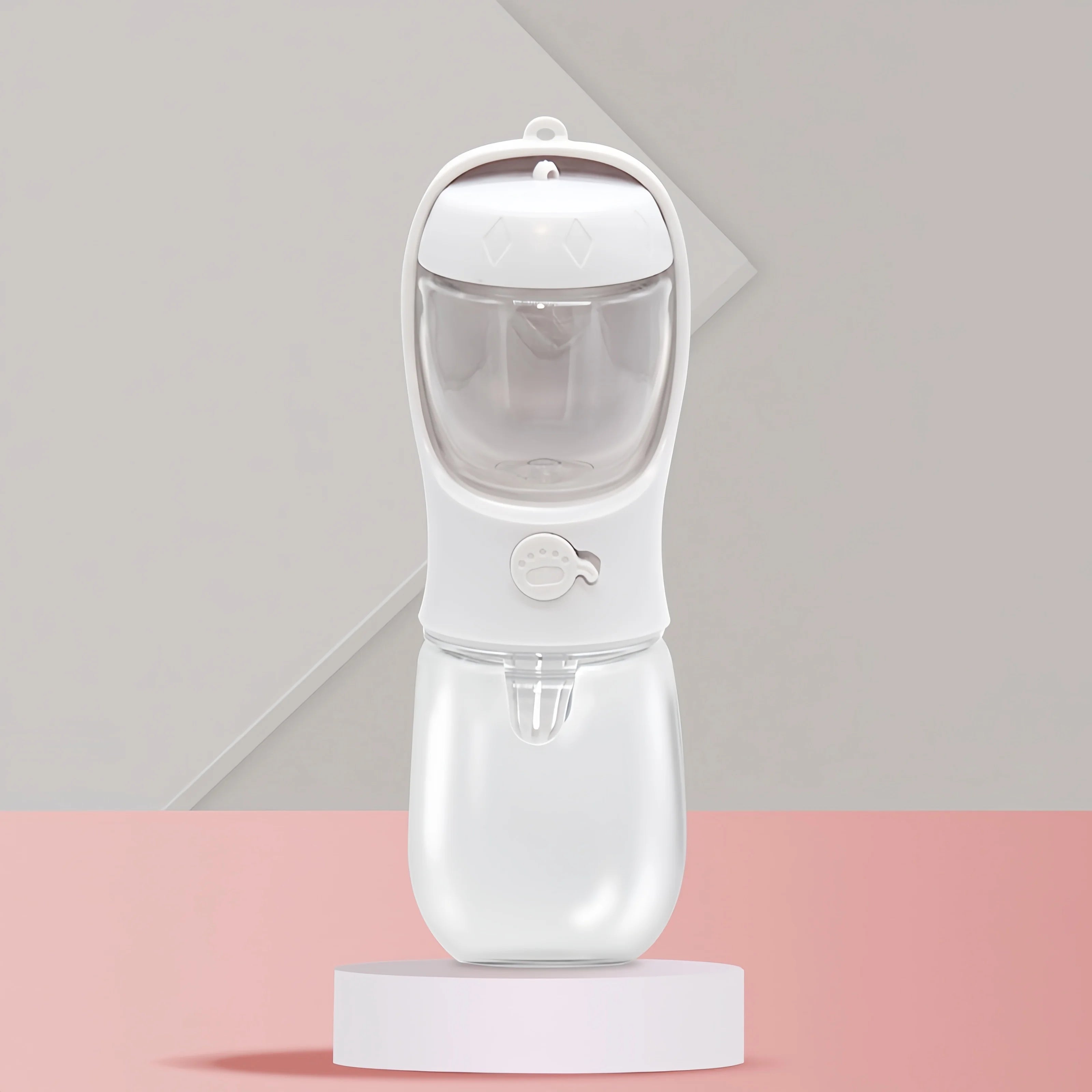 DUOPET 2-in-1 Draagbare Drinkfles & Voercontainer