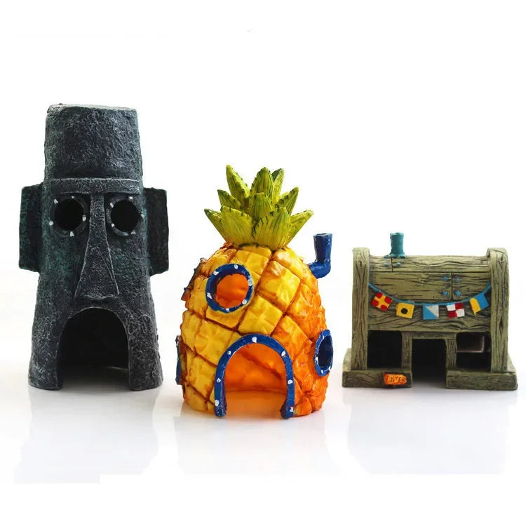 Aquarium Ananas Decoratie Ornament