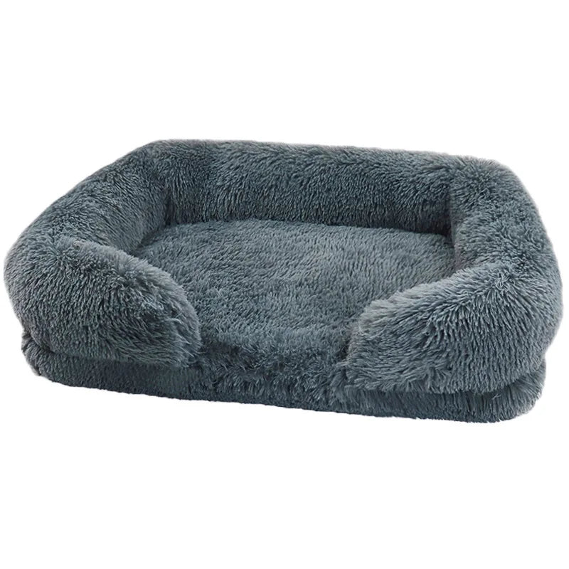 Premium Dikke Pluche Hondenbed voor Grote Honden – Warm & Stevig (S - XL)