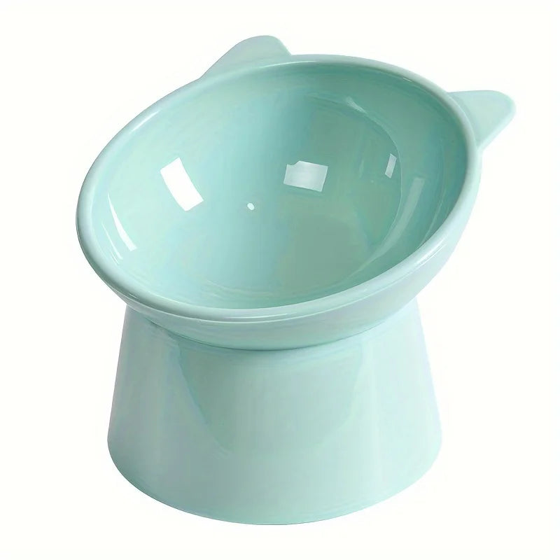 Verhoogde Kattenvoerbak – Anti-Braken, Ergonomisch, Kunststof