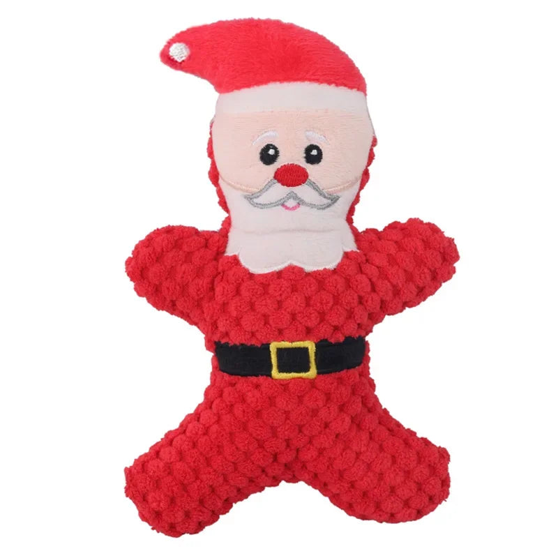 PawJolly Kerst Knuffelgeluid Hondenspeelgoed