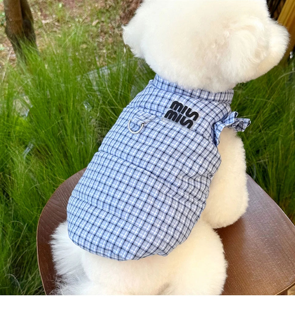 PawChic Winter Check Hondenjas
