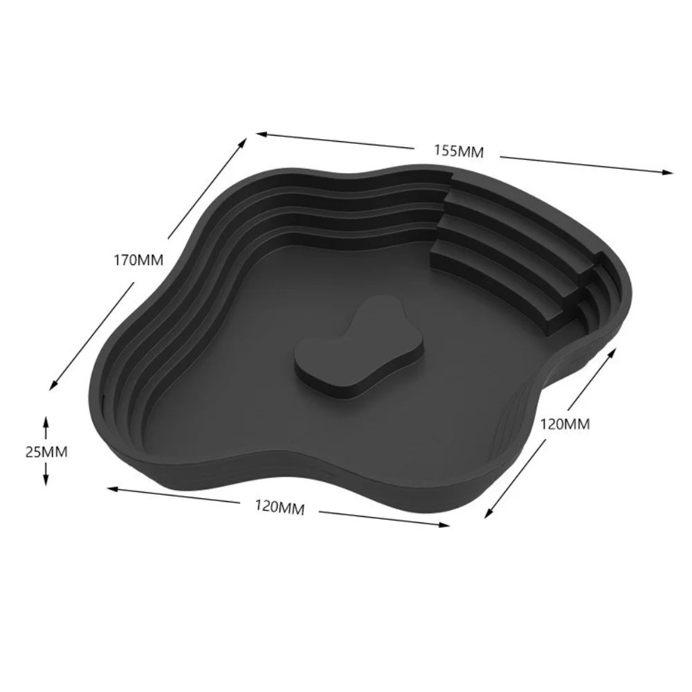 AquaStep Dubbelzijdige Schildpad Water- & Voerbak