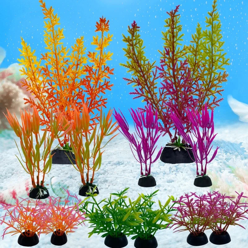 Kunstmatige aquariumplantendecoratie