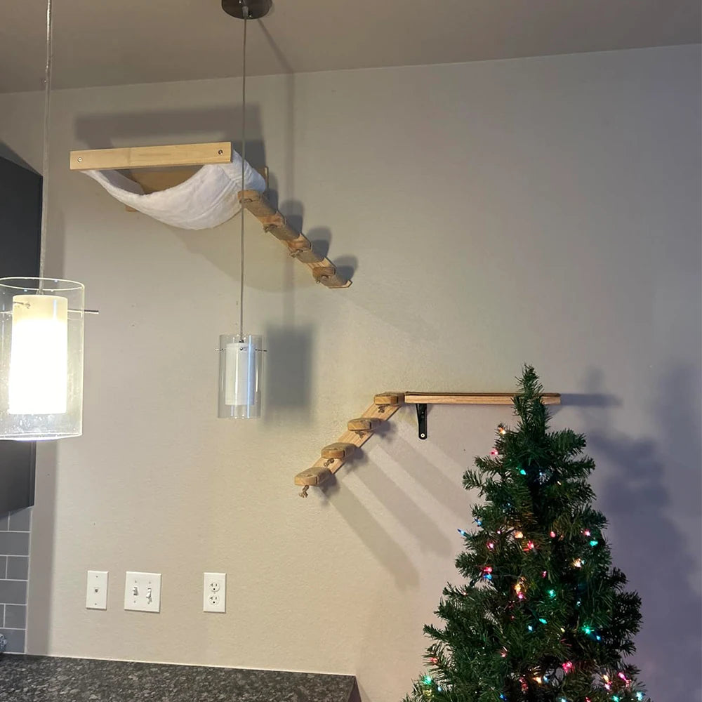 Wandmontage Kattenklimrek