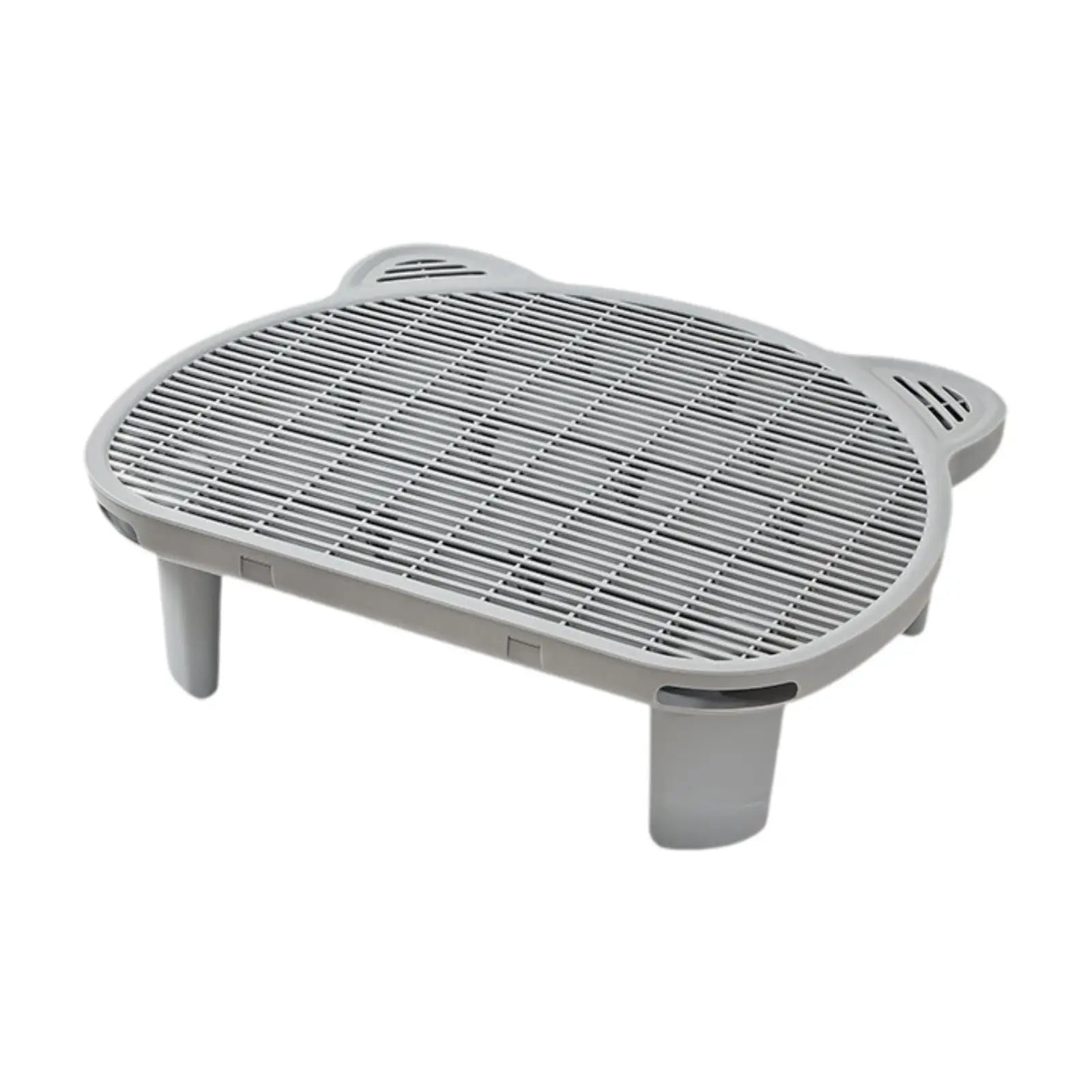 Wasbare Kattenbakmat met Trap – 51×40 cm, Antislip & Dubbel Laags