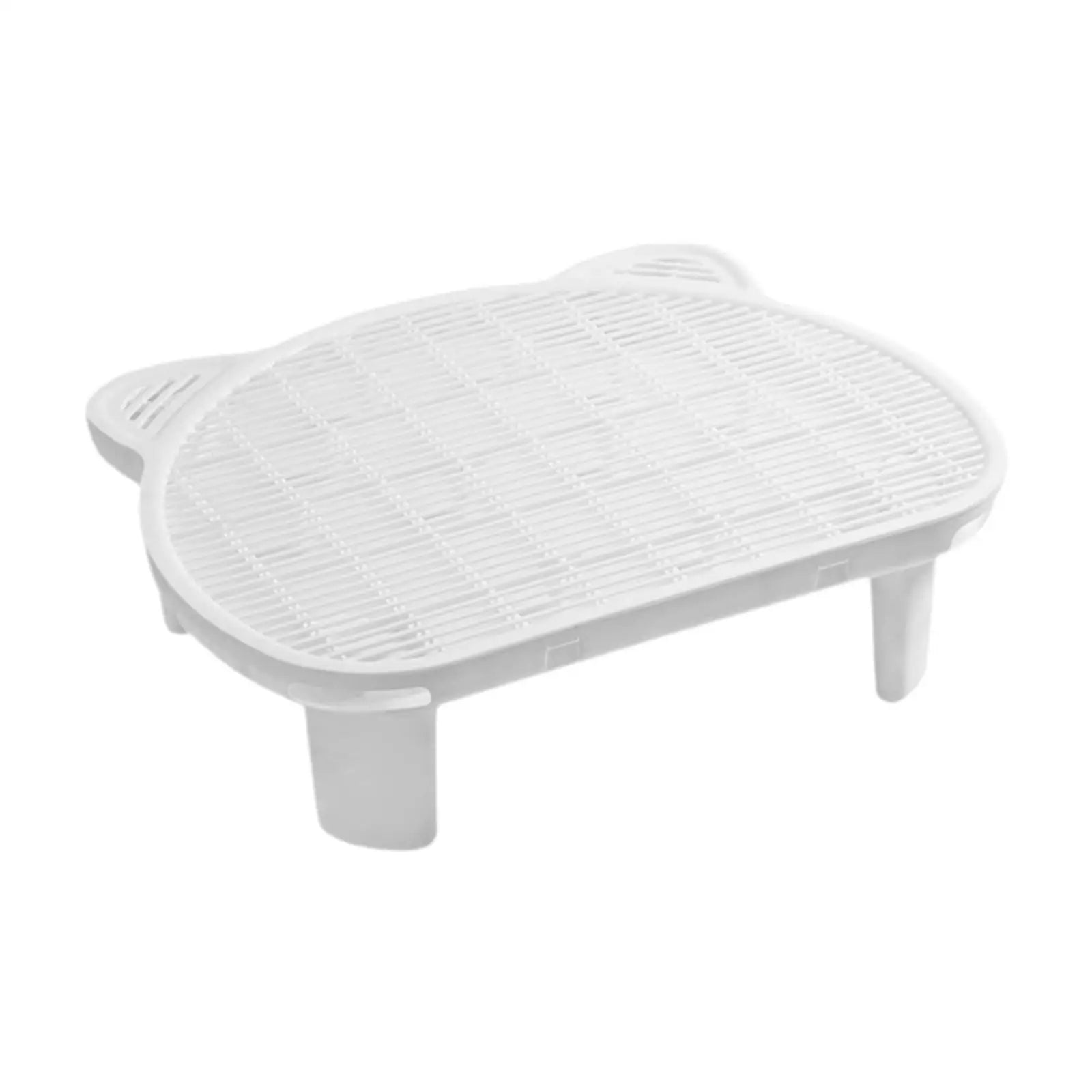 Wasbare Kattenbakmat met Trap – 51×40 cm, Antislip & Dubbel Laags