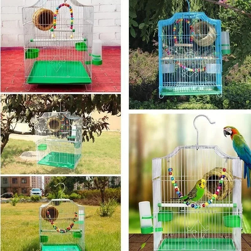 Waterdispenser vogel kunststof – lekvrij, 140 ml, voor valkparkieten