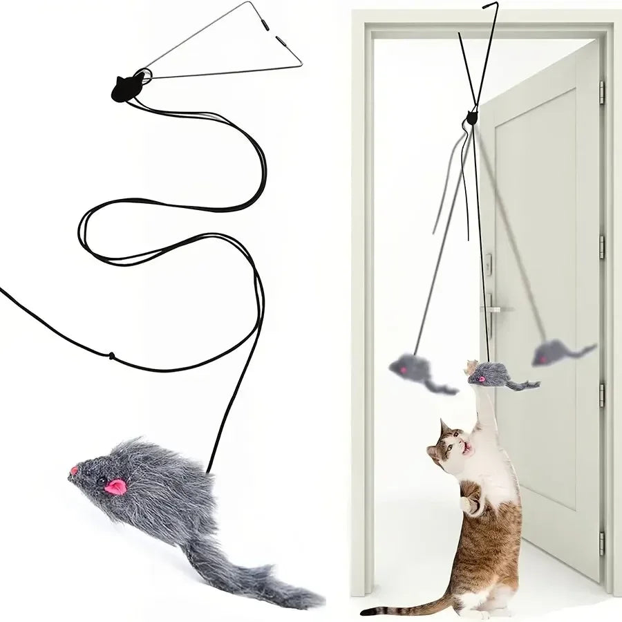 MousePlay Deurhanger Katten Speelgoed