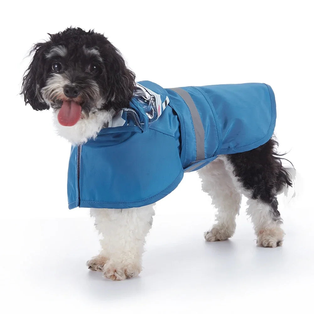 RainPaw ReflectaHood Hondenregenjas