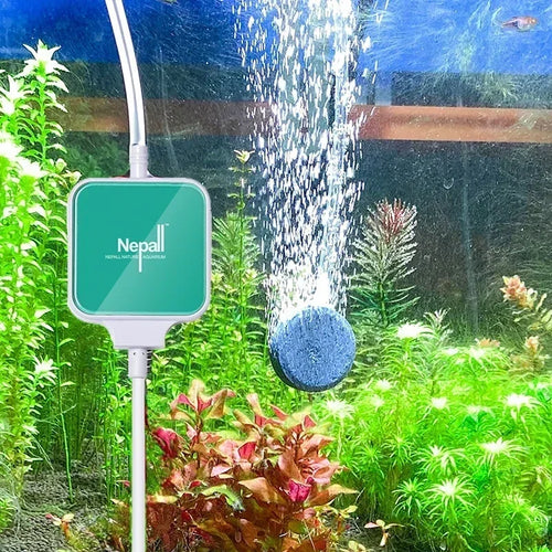 Aquarium zuurstofpomp – ultrastil, compact – 110–240V kunststof