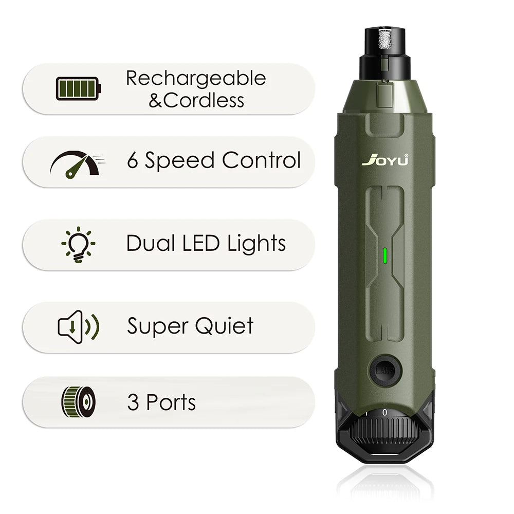 PawPerfect 6-Speed Elektrische Hondennagelvijl