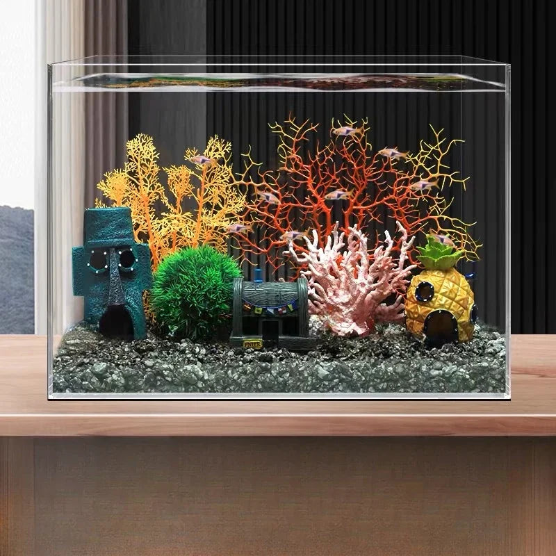 Aquarium Ananas Decoratie Ornament