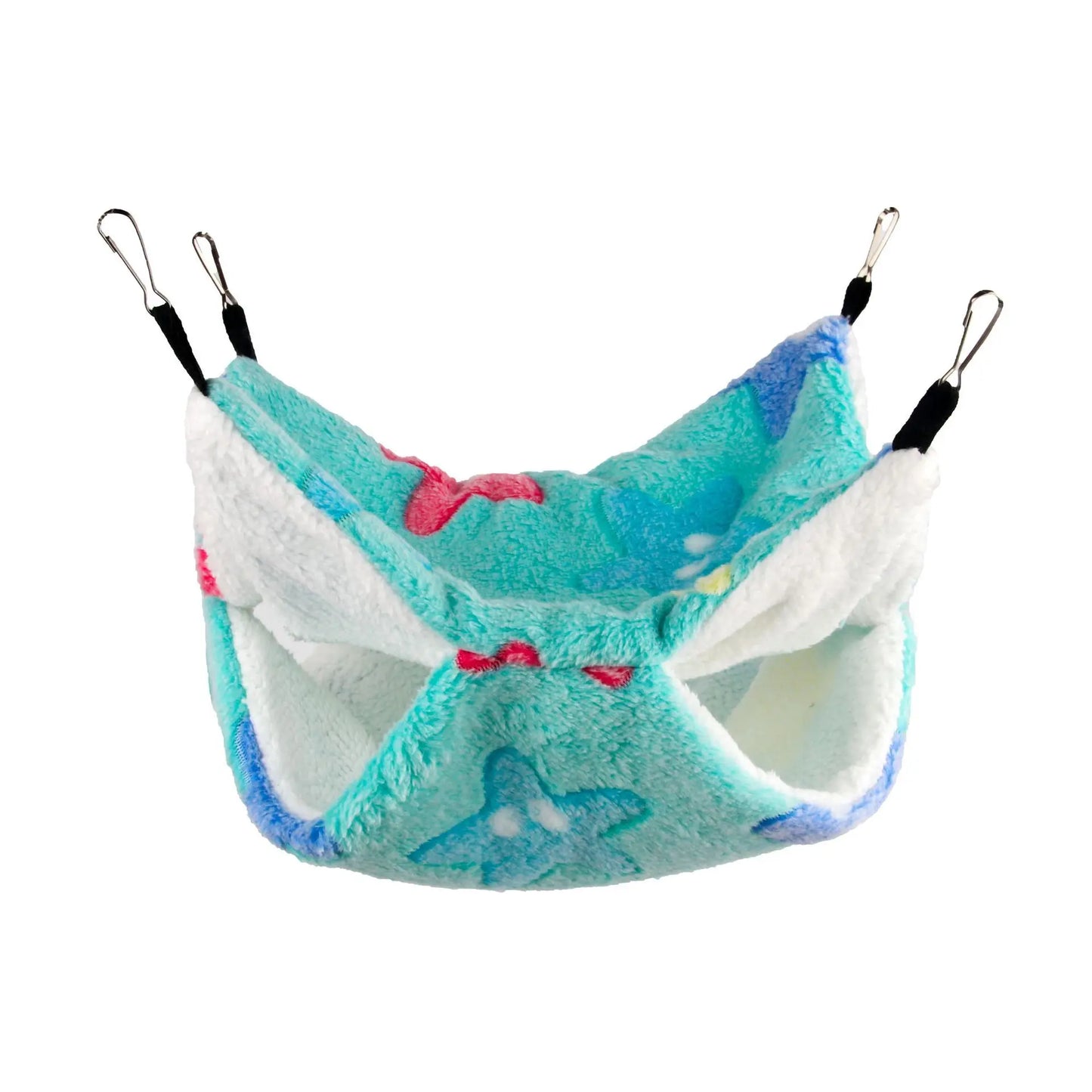 SnuggleNest Dubbele Pluche Knaagdier Hangmat