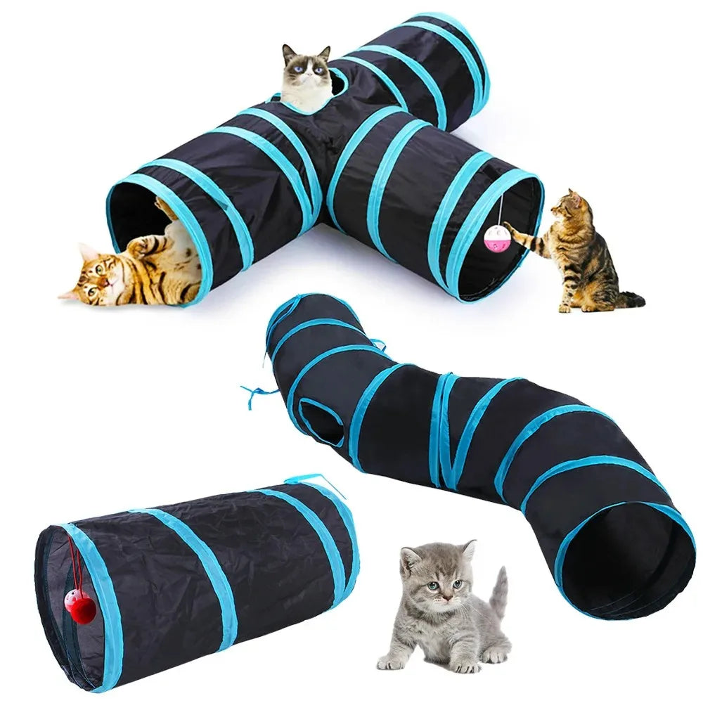 WHISKERTUBE – Opvouwbare Katten Tunnel Speeltuin