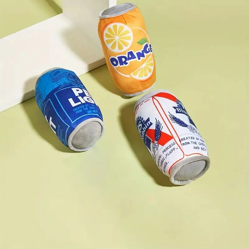 ChewVino Pluche Hondenspeeltje – Geluidmakende Wijnfles voor Honden