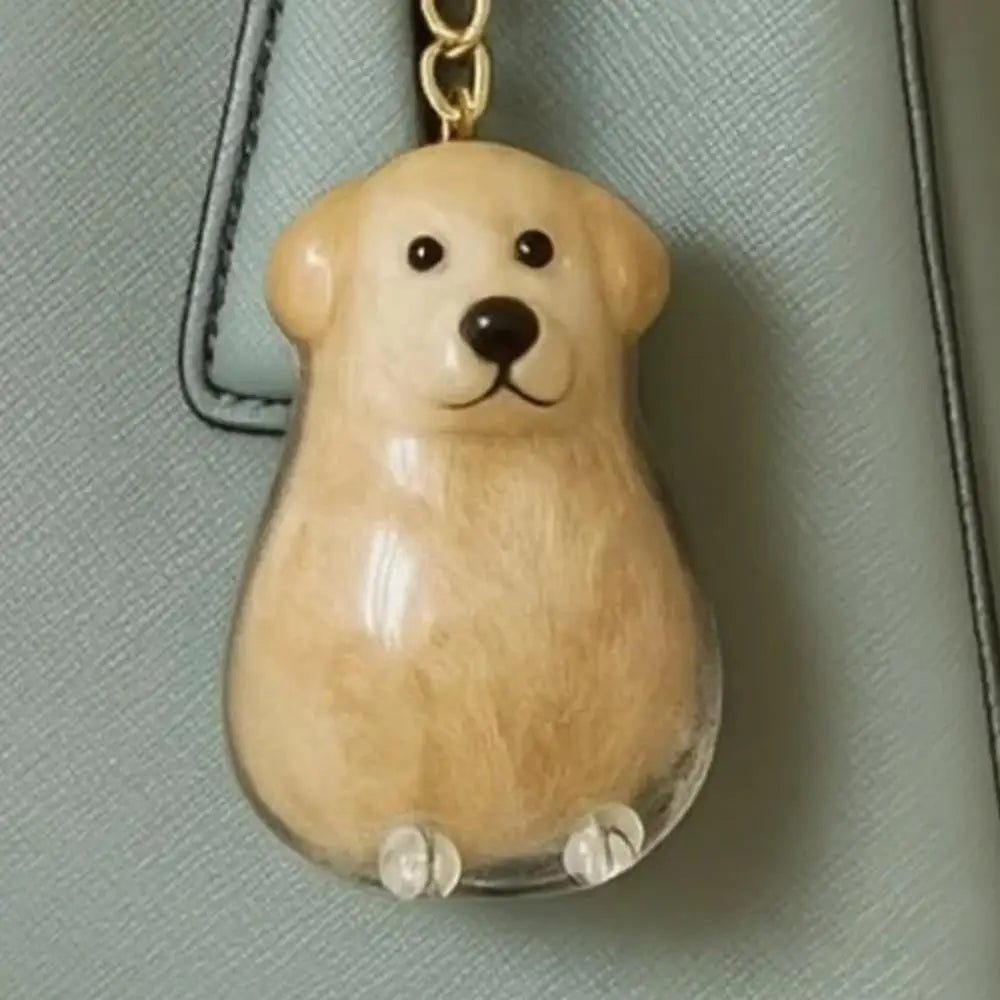 MemoriPaw Honden Haar Bewaar Sleutelhanger