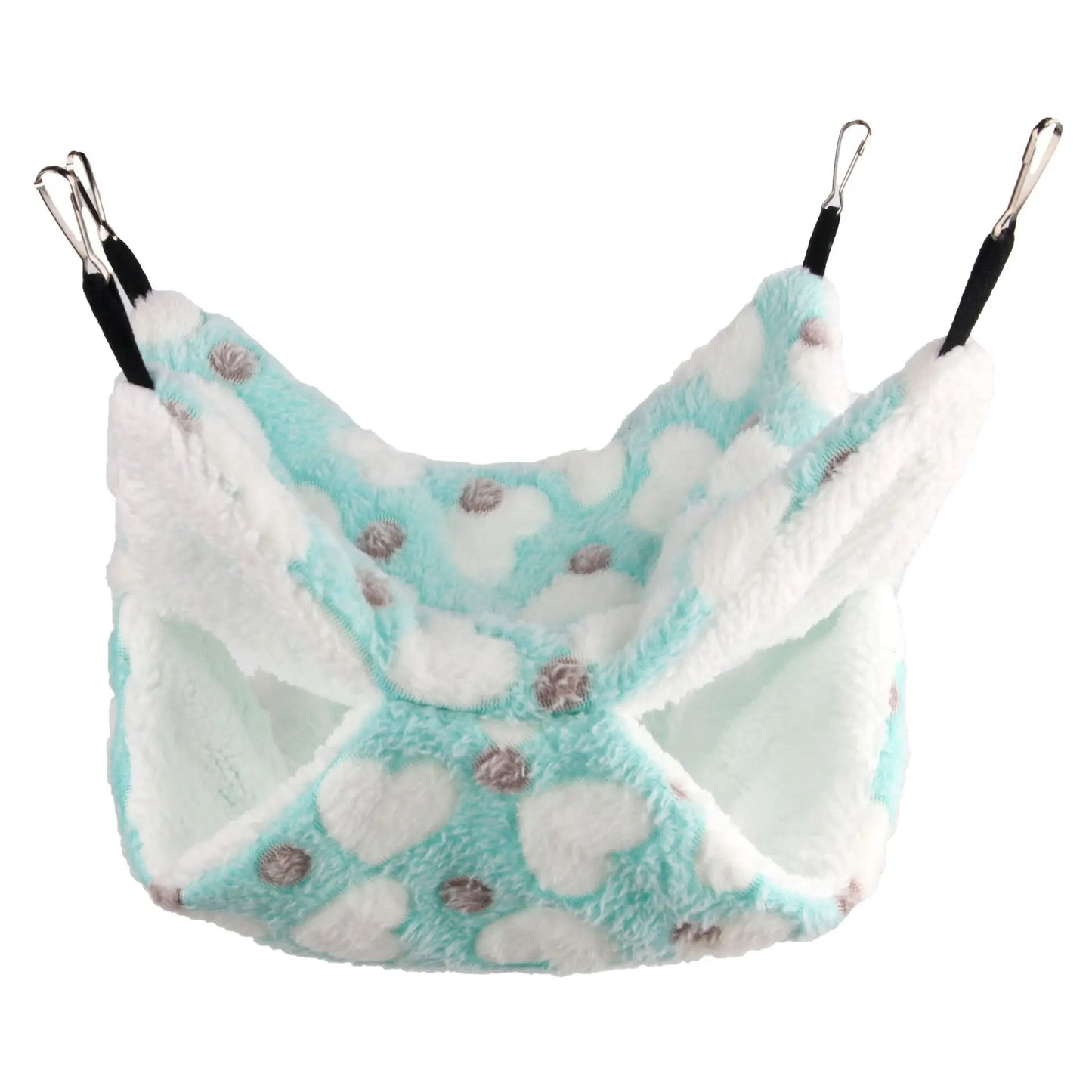 SnuggleNest Dubbele Pluche Knaagdier Hangmat