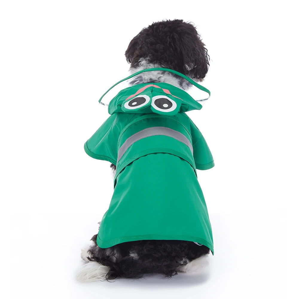 RainPaw ReflectaHood Hondenregenjas