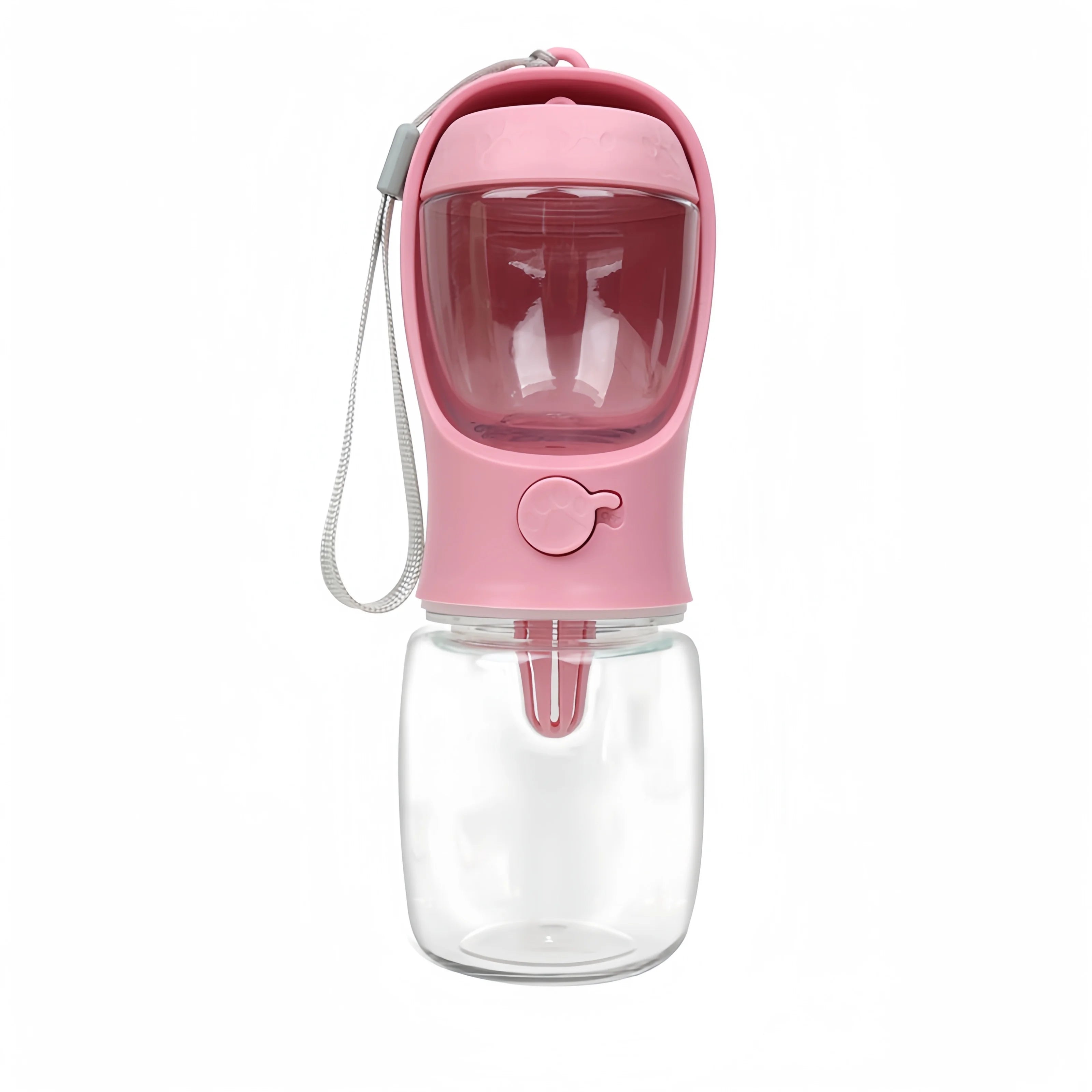 DUOPET 2-in-1 Draagbare Drinkfles & Voercontainer