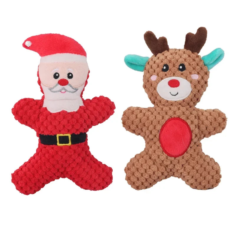 PawJolly Kerst Knuffelgeluid Hondenspeelgoed
