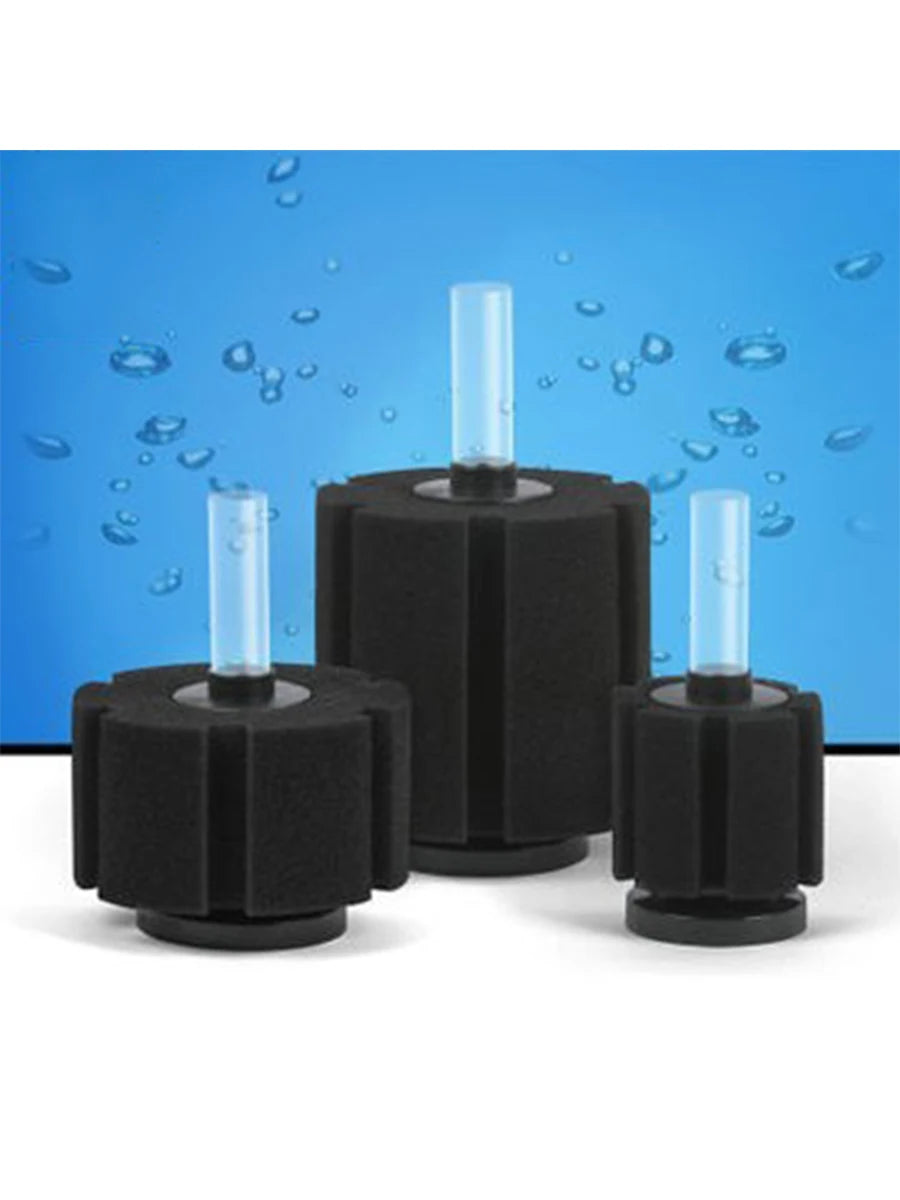 AquaPure Biochemische Sponsfilter voor Aquarium | Viskom, Luchtpomp en Skimmer Accessoire