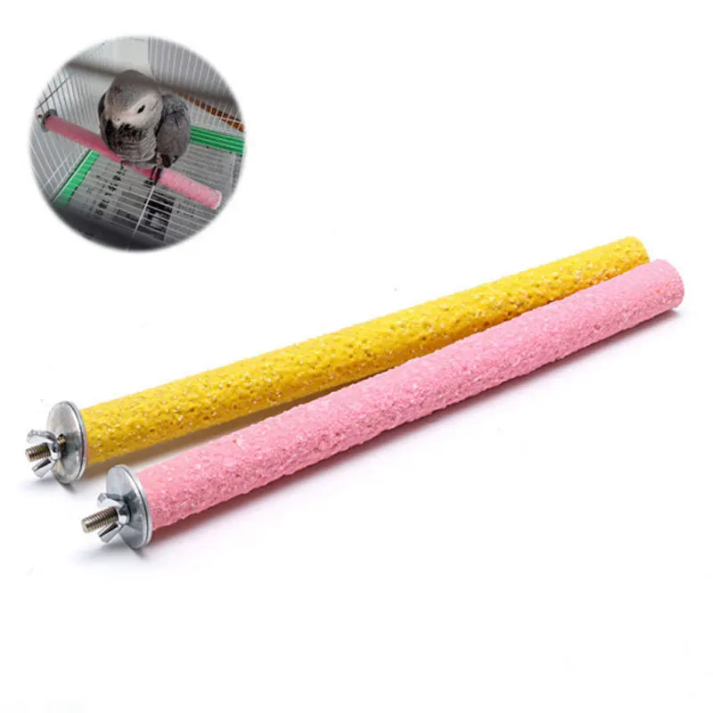 Premium Houten Vogelklauw- & Snavel Slijpstaaf – Natuurlijk Zit- en Slijpstation