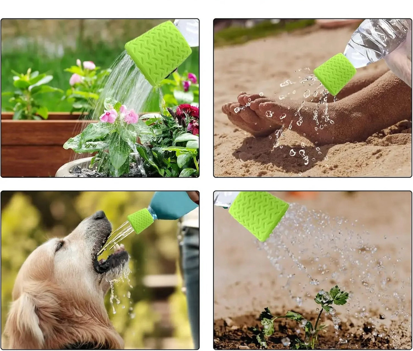 PAWSPLASH – Draagbare Siliconen Douchesproeier voor Huisdieren