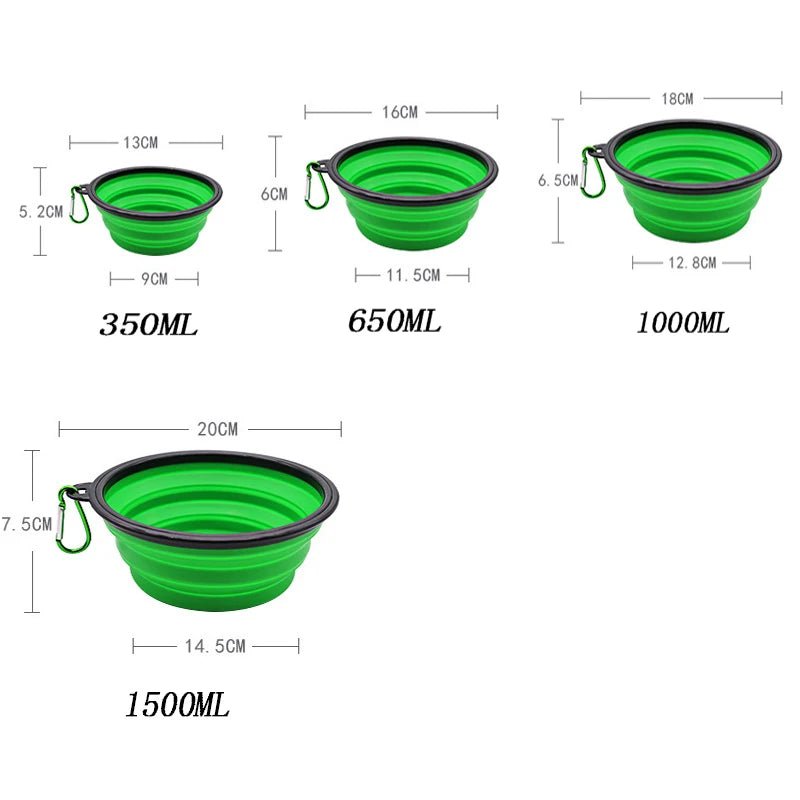 Opvouwbare Silicone Hondenbak
