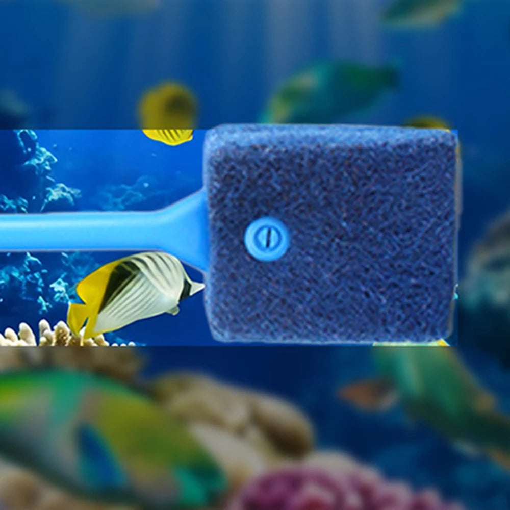 AquaScrub Dubbelzijdige Aquarium Reinigingsborstel