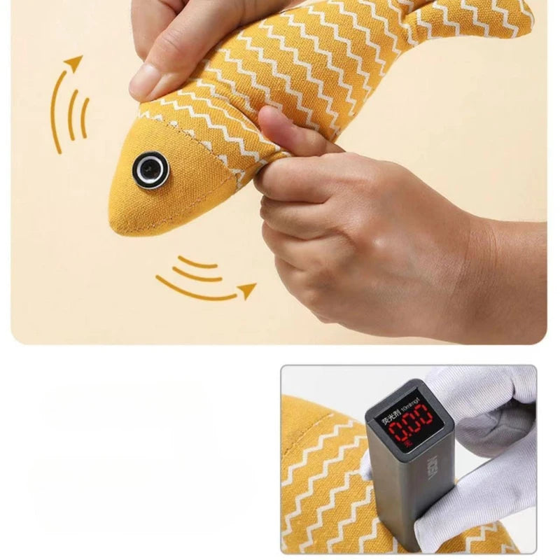 CatNipWave Simulatie Vis – Catnip Speelgoed tegen Verveling & Tandverzorging