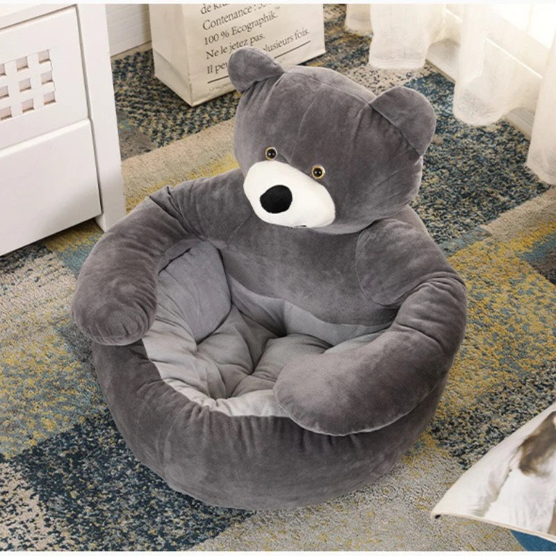 Pluche Beren Huisdierenbed  – Zacht Winterbed Hond Kat
