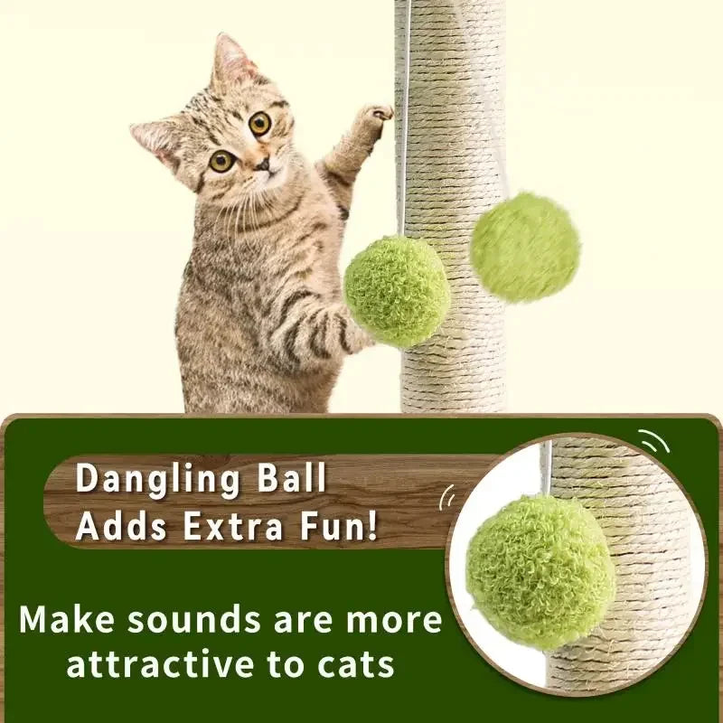 Designthis Krabpaal met Hangende Ballen